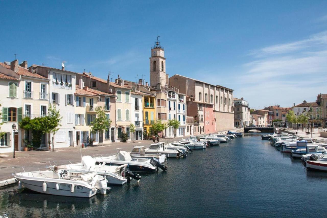 Les Hebergements De La Plage En Ville Martigues Eksteriør bilde