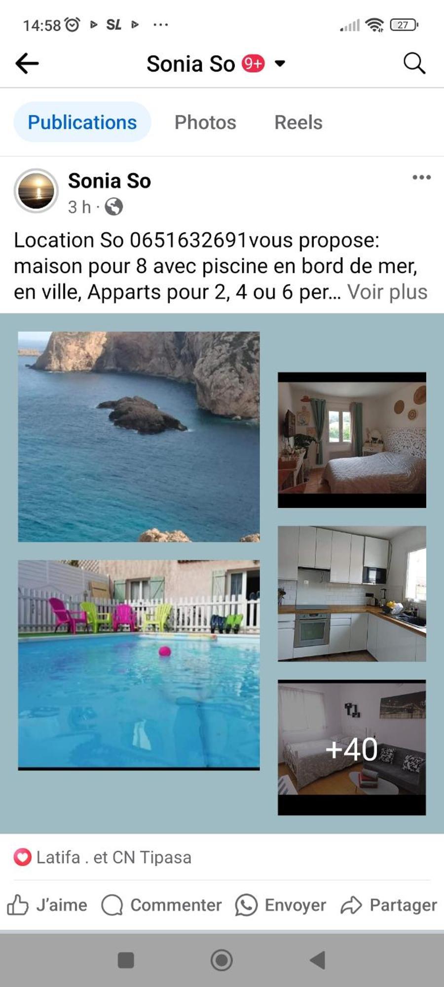 Les Hebergements De La Plage En Ville Martigues Eksteriør bilde